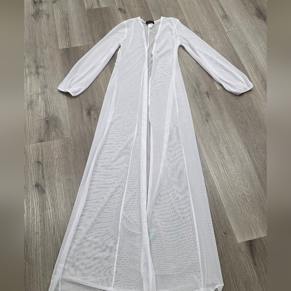 Hot Miami‎ Styles White Maxi Cover Up